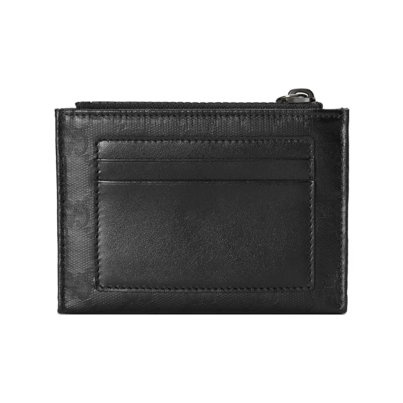 GUCCI Canvas Card Holder Men's Black-2