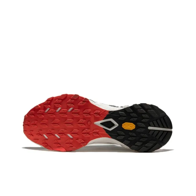 Kailas X KAILAS FUGA YAO SPEED Running Shoes Men Low Top Cloud White/FUG Red-3