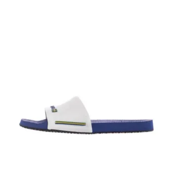 Havaianas Rubber Sole Slide Slippers Unisex Sea Blue