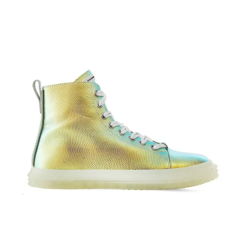 giuseppe zanotti Blabber Shimmering Lizard effect Sneakers-1