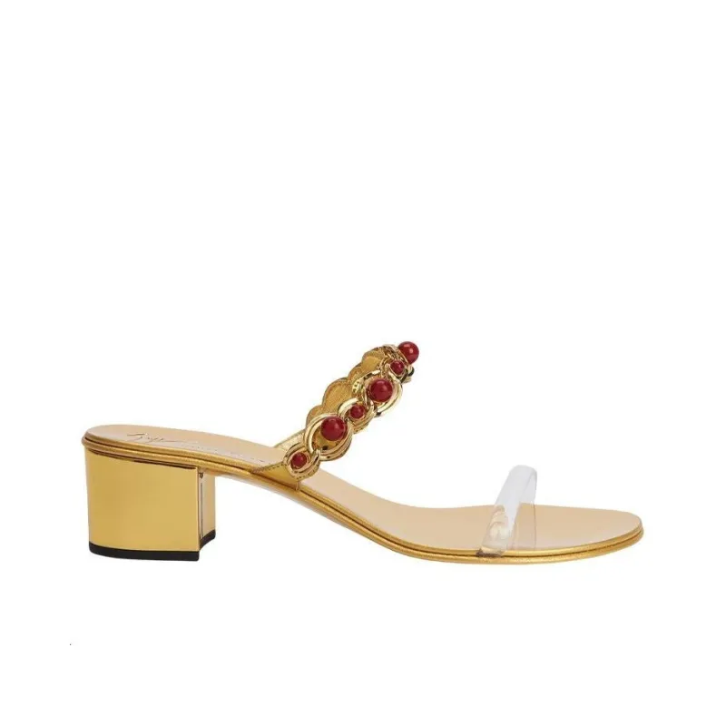 Giuseppe Zanotti Beaded Braided Sandals Women's-1