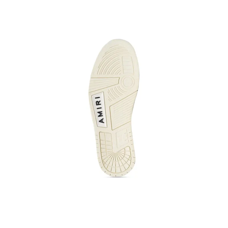 AMIRI Skel Stylish Skateboarding Shoes Men's White-4