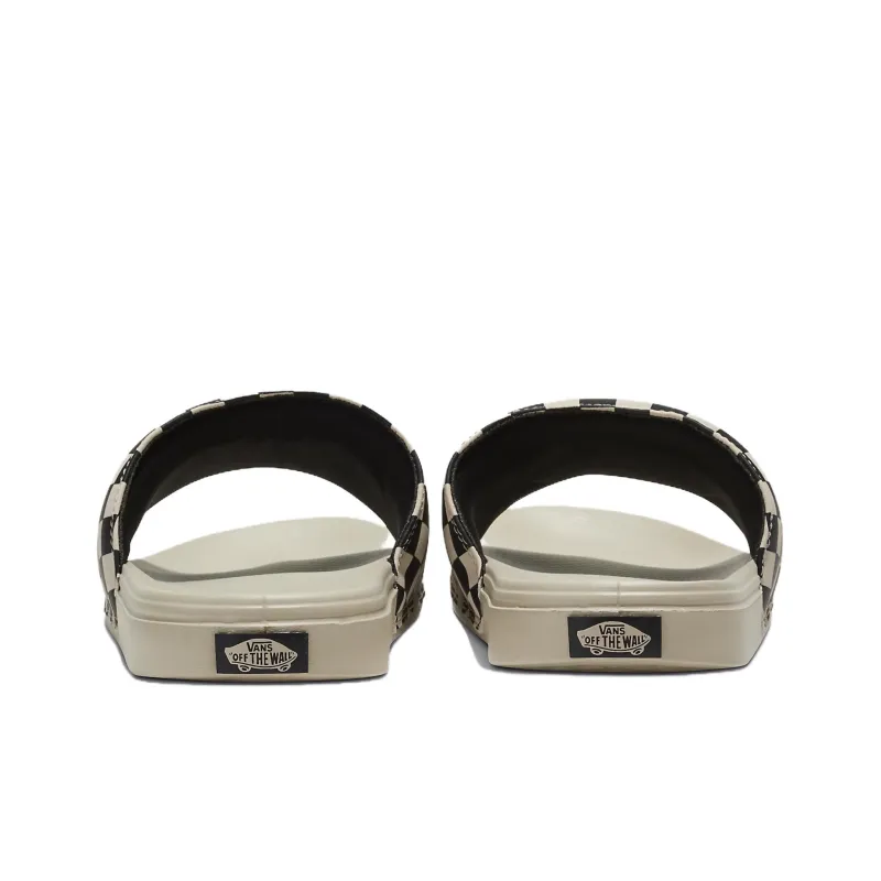 Vans Mte La Costa Checkerboard Slides 'White Black'-3