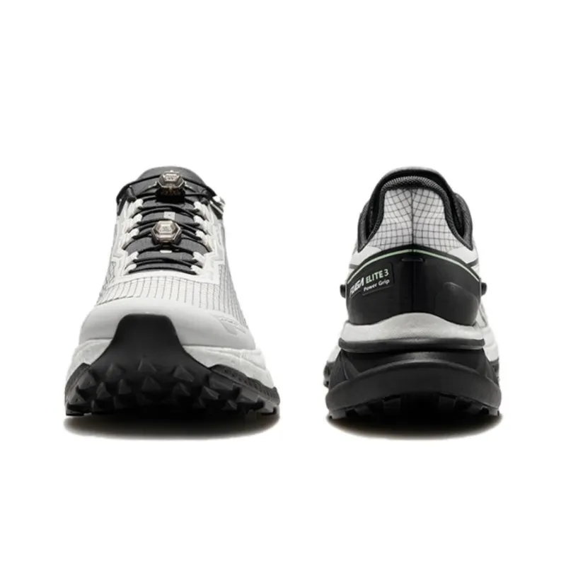 KAILAS FUGA Anti Slip Wear Resistant Low Top Trail Running Shoes Men's Cloud White/Ink Black-2