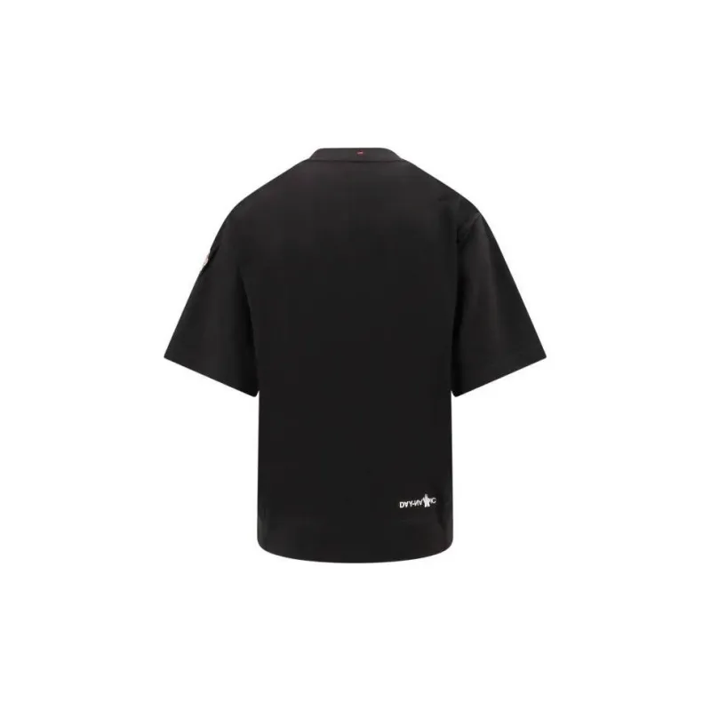 Moncler Grenoble Logo Printed Crewneck T Shirt-1