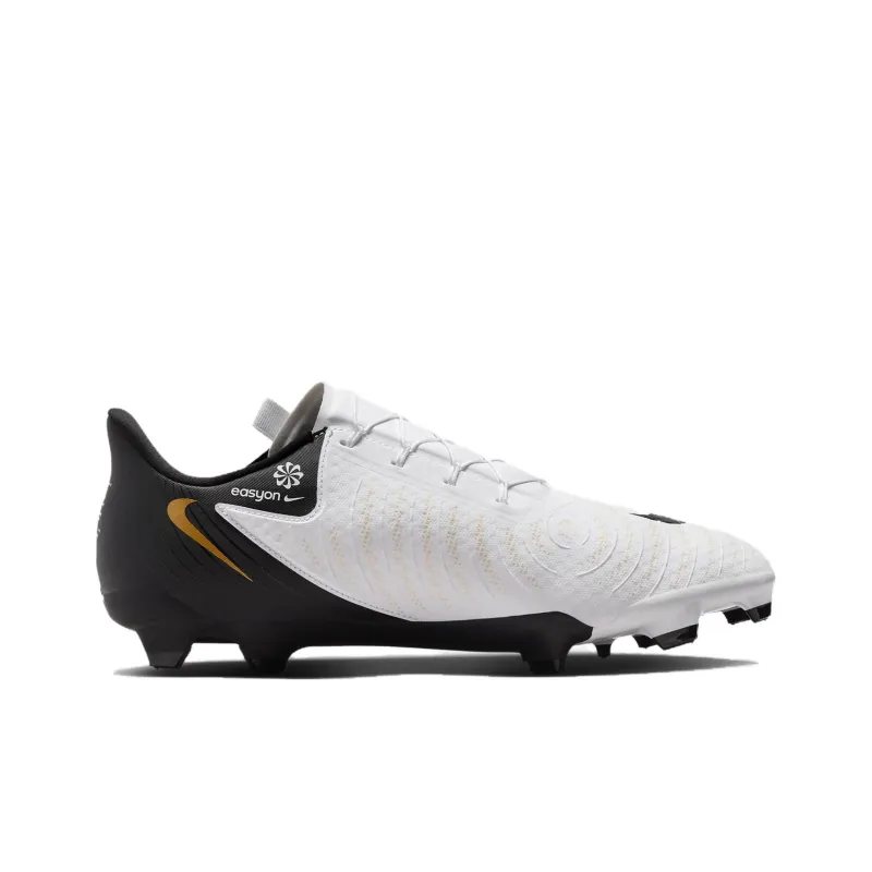 Nike Phantom GX 2 Academy EasyOn MG 'White Black Metallic Gold'-1