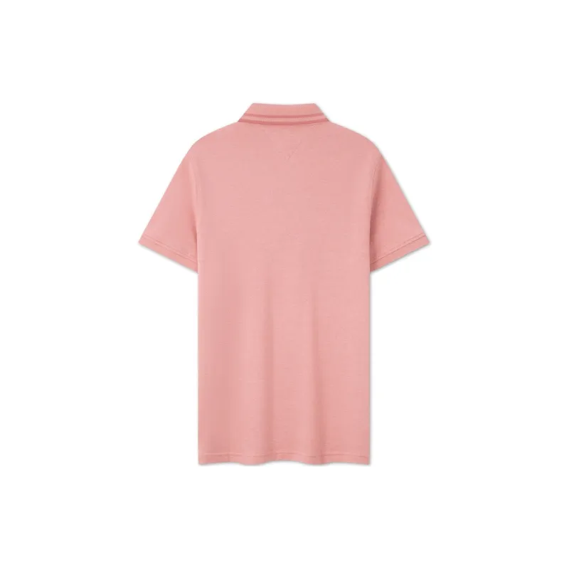 Tommy Hilfiger Logo-embroidered Organic Cotton Polo Shirt-5