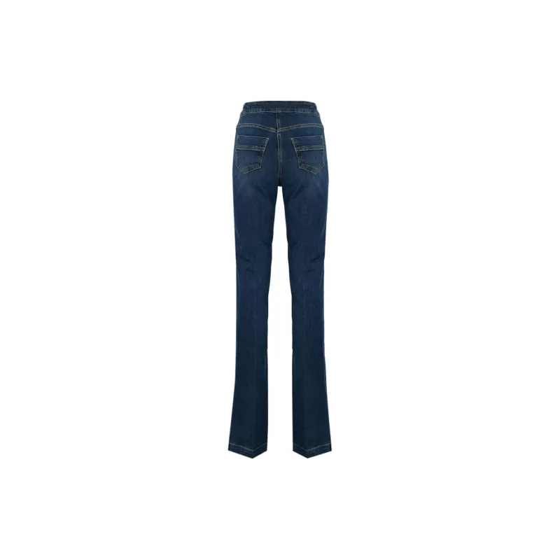 Elisabetta Franchi High rise Bootcut Jeans-1