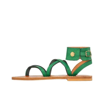 LONGCHAMP Strap Sandals Women's Green