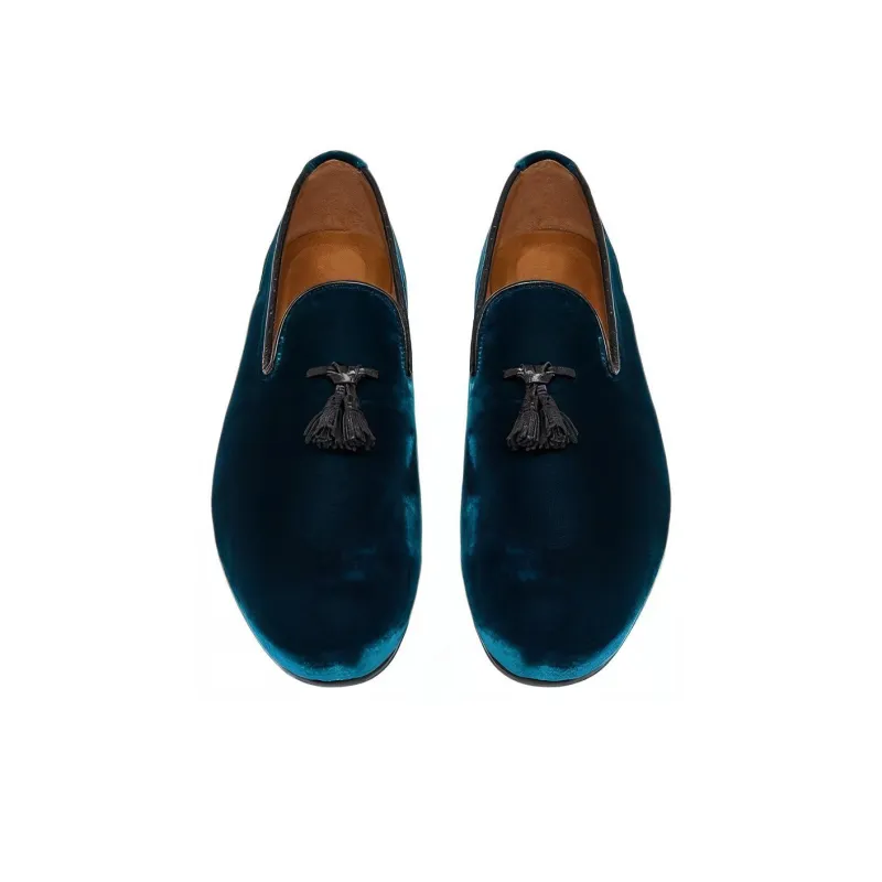 TOM FORD Nicolas Loafers Men's Dark Blue-2