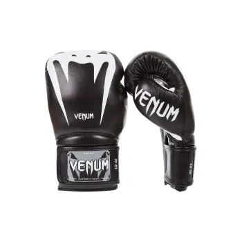 VENUM Boxing Gloves Nappa Leather Black
