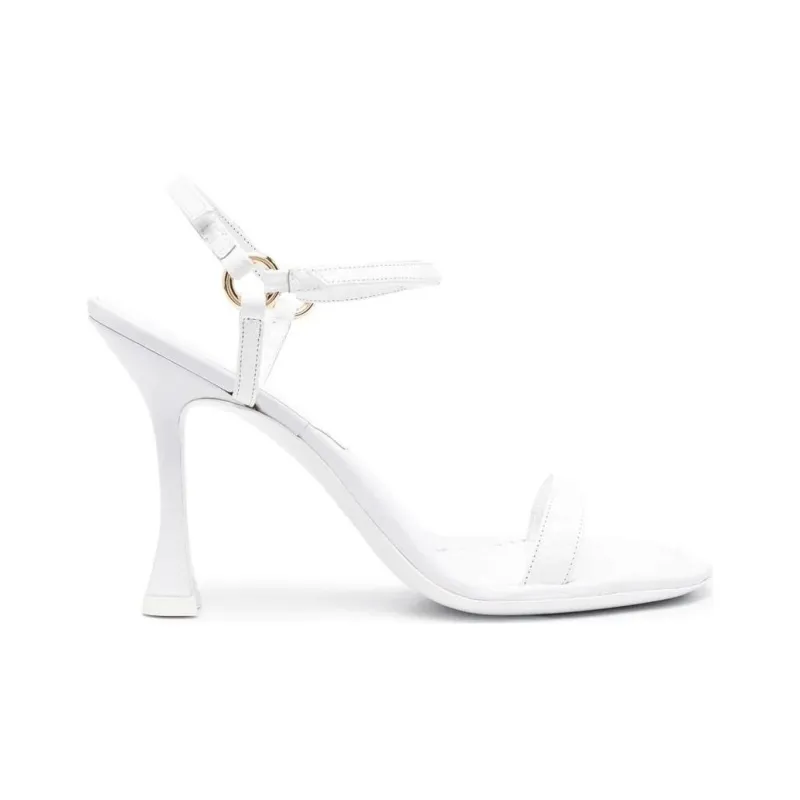 By Far Mia Buckle Detail Strappy Heeled Sandals Women's-1