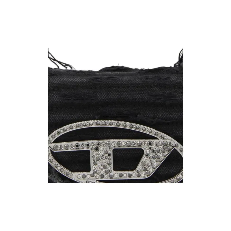 DIESEL 1Dr Xs Embellished Distressed Mini Tote Bag-4