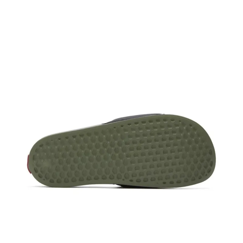 Vans La Costa Slide Slippers Women's Black Green-3
