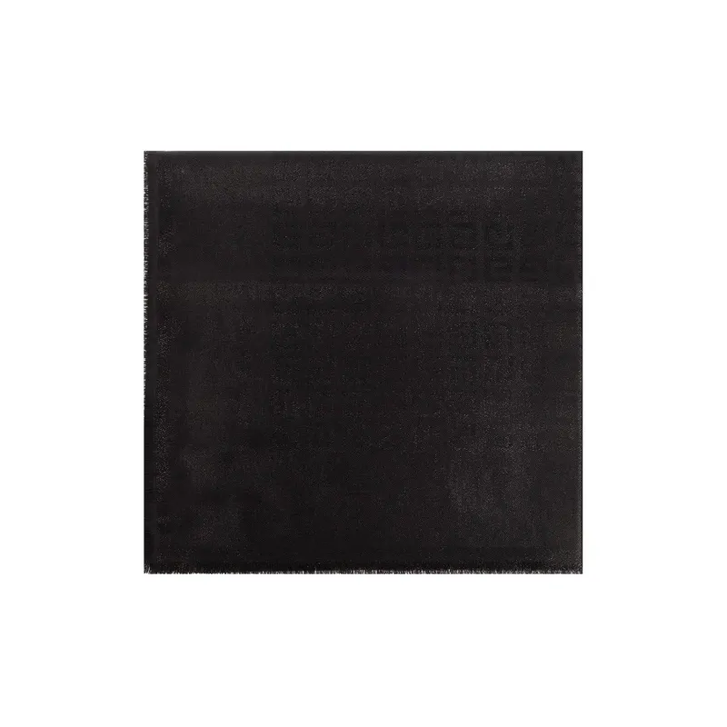 GIVENCHY Silk Scarves Women's Black-0