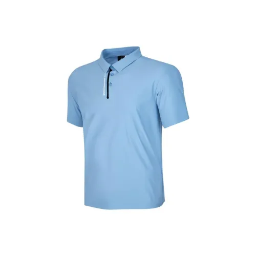 Skechers Polo Shirts Men Allure Blue/00MU