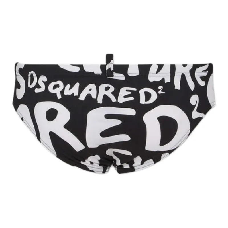 DSQUARED 2 Pop 80's Swim Brief Swimming Shorts Men's Multicolor-1
