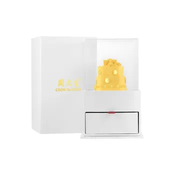 CHOW TAI SENG Gold Plated Copper Ornaments Unisex
