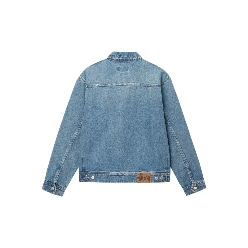 Stussy Denim Zip Work Jacket - Cheap Rcj Jordan Outlet