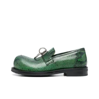 Martine rose Crocodile-effect Square-toe Mules