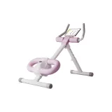 [Upgraded Abdominal Muscle Trainer-Counting Edition]Chronograph Counting Display-Adjustable Phone Stand-Load Capacity 150KG-Foldable