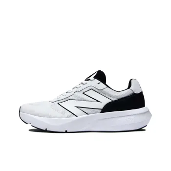 New Balance Slip Resistant Low Top Running Shoes Unisex White Black