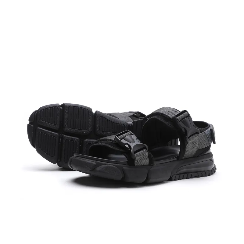 ELLE HOMME Beach Sandals Men's Gray-2
