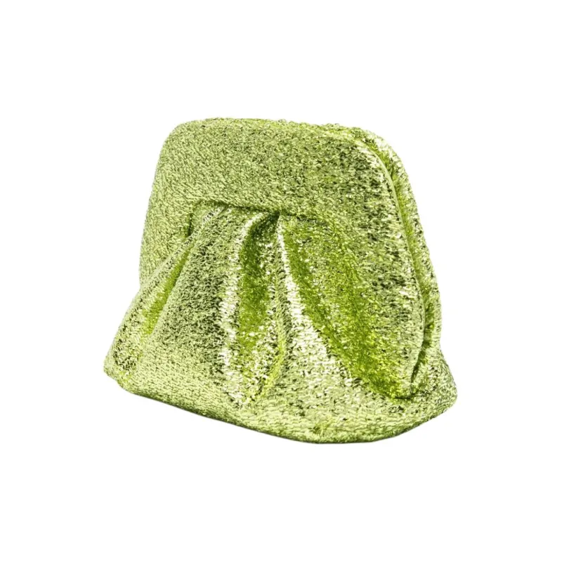 THEMOIRE GEA Polyester Blend With Polyurethane Crossbody Clutch Mini Women's Light Green-1
