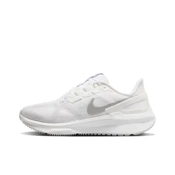 Nike Zoom Structure 25 White Metallic Silver Women's