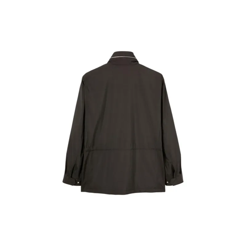Loro Piana Traveller Windmate Stm Jacket Jackets Coats Men's Black-1