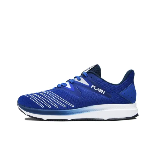 New Balance DynaSoft Flash V6 Cushioning, Wear Resistant Low Top Running Shoes Men's Blue White