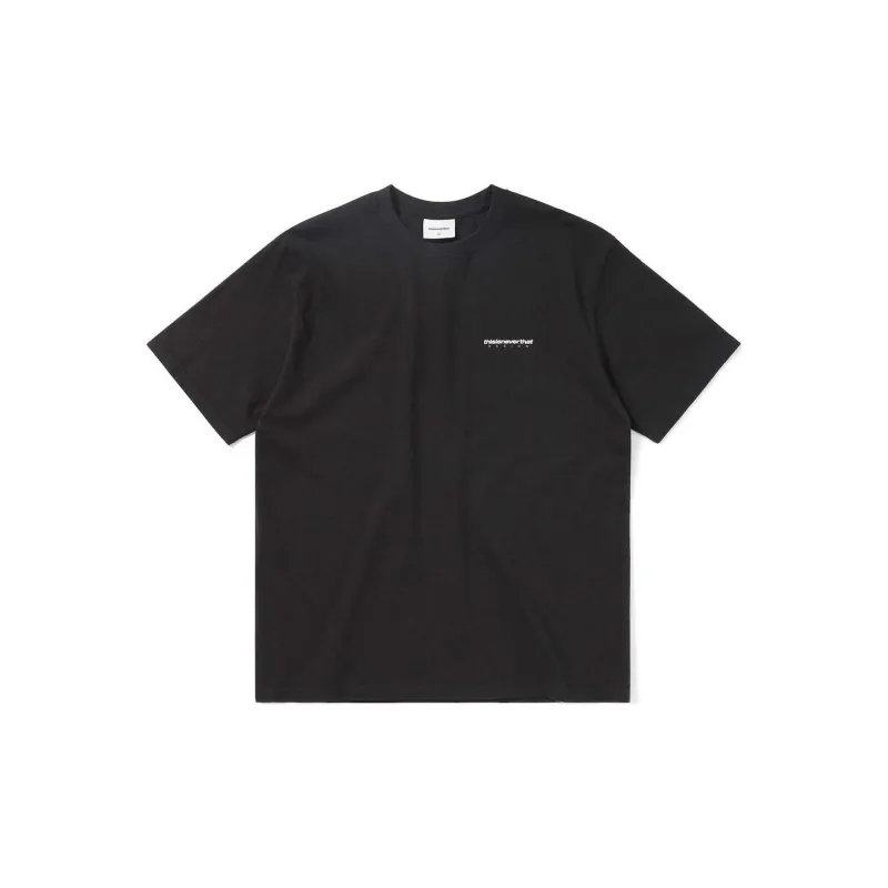 Thisisneverthat SS24 DSN Logo Tee T Shirt Unisex Black-1