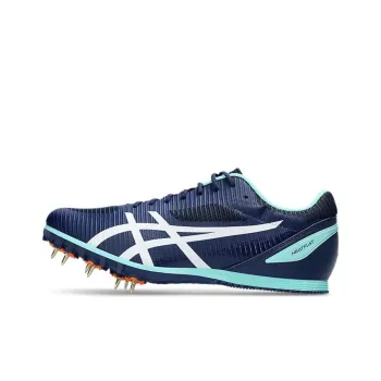 Asics Effort 13 Anti-Slip Wear-Resistant Low-Top Running Shoes Unisex Blue White