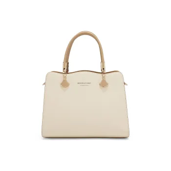MEXICAN Polyurethane Leather Handbag, Shoulder Bag, Crossbody Bag Regular Women's Elegant White/Matcha Green/China Red