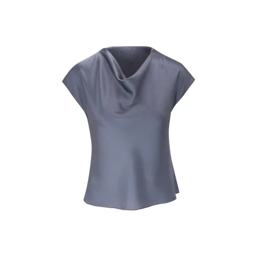 VINCE T-Shirts Women's Gray