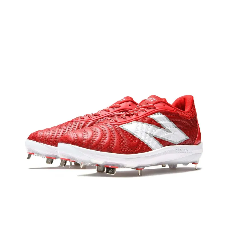New Balance FuelCell 4040 V7 Metal Team Red Optic White-2