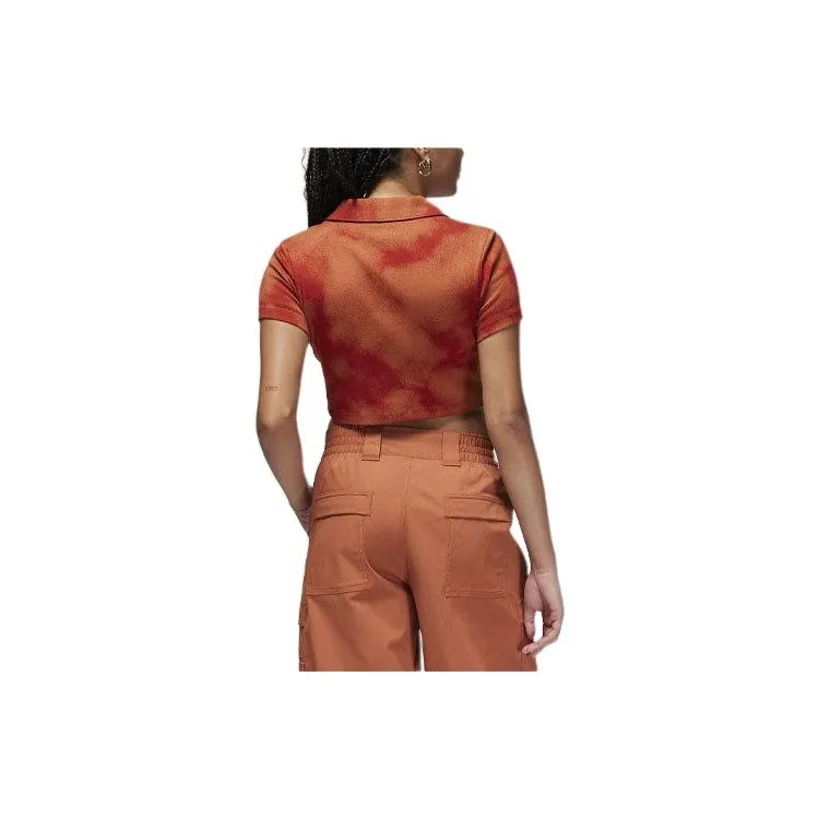 Jordan Regular T Shirt Women's Sand Dune Red-1
