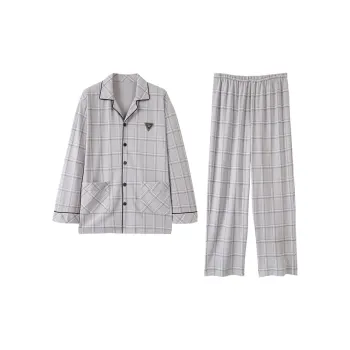WOLFSFUL Pajama Set Men's Cloud Shadow Gray