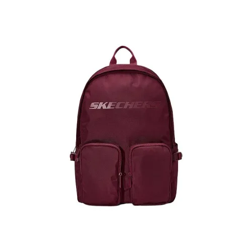 Skechers Fabric Backpack Regular Unisex Saddle Red