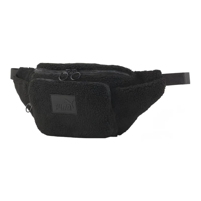 PUMA Fabric Plush Fanny Pack Regular Women's Black-0