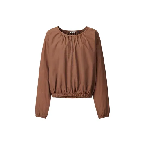 UNIQLO U Collection Shirts Women's Chestnut