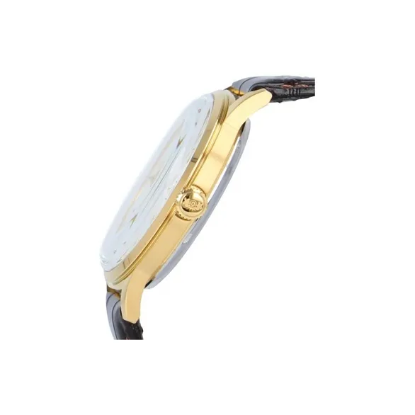 ORIENT Automatic Mechanical Movement Cowhide Strap Watch Men's Watches White Dial FAC00003W-2