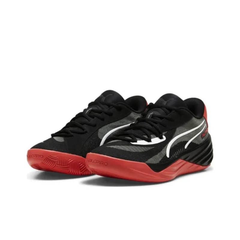PUMA All Pro Nitro 'Black Red'-2