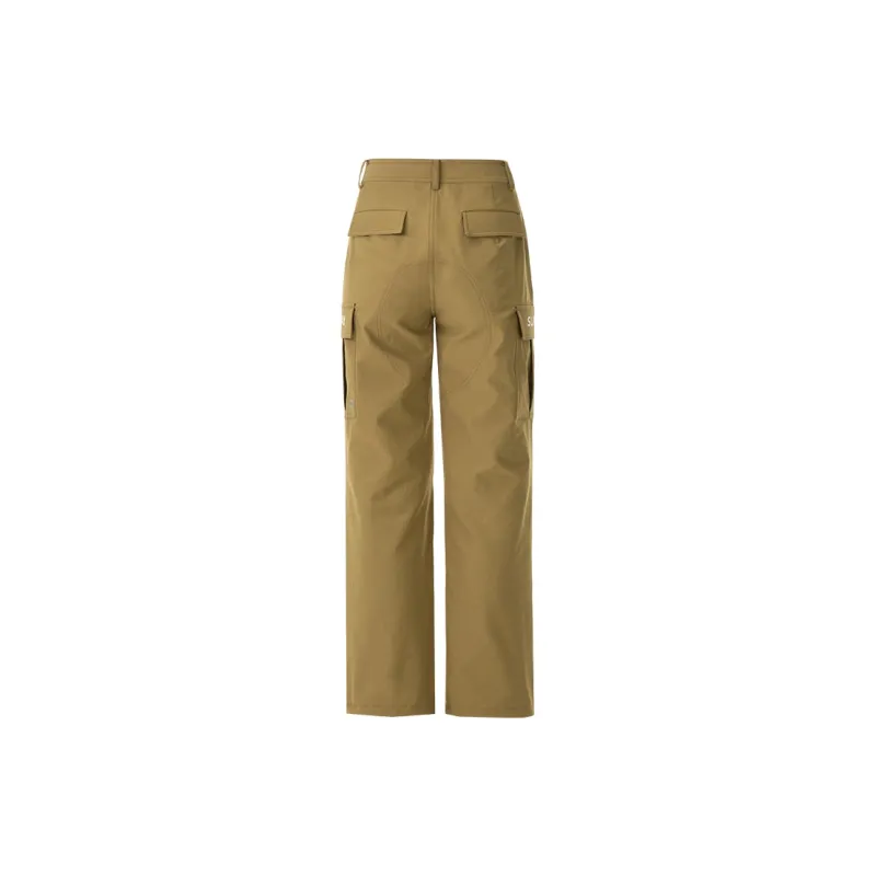 Sumday Athletics Cargo Pants Women's Khaki-1