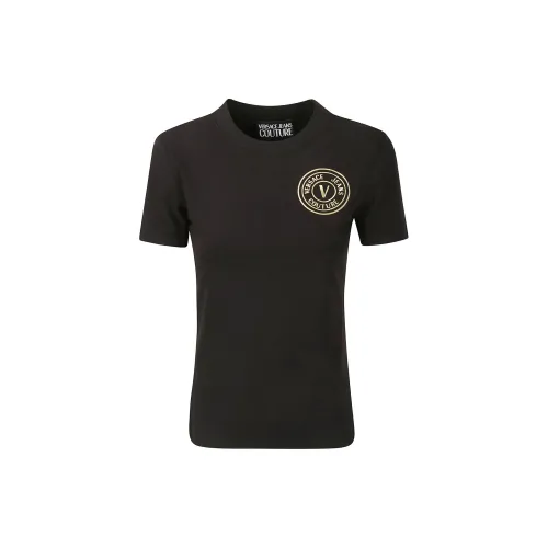 VERSACE JEANS COUTURE T-Shirts Women's Black