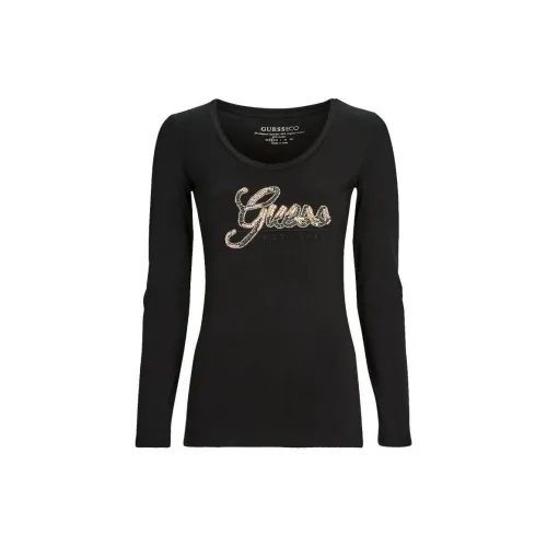 GUESS T-Shirts Women's Black