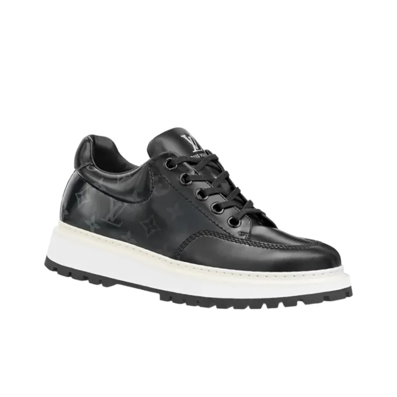 LOUIS VUITTON Abbesses Derbies Sneakers 'Black'-1