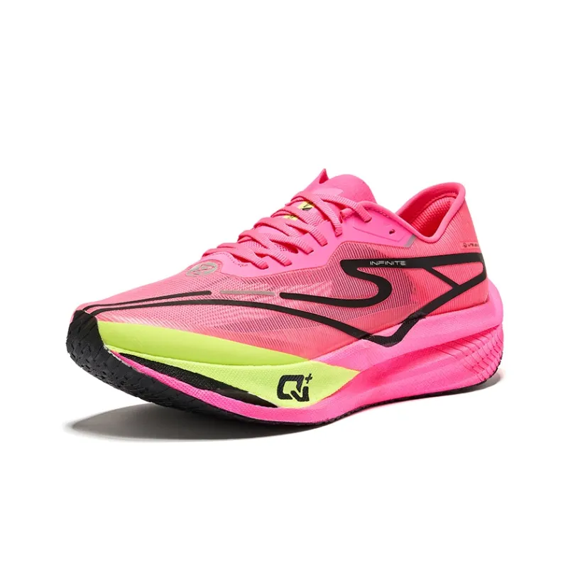 Erke Zhijing 2.0 Shock Absorbers Rebound Low Top Marathon Sprint Running Shoes Men's Dragon Fruit Red-2