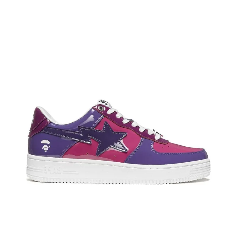 A BATHING APE Bape Sta Low Color Camo Combo Purple-1