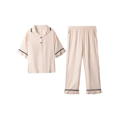 Dorame Pajama Set Women's Apricot